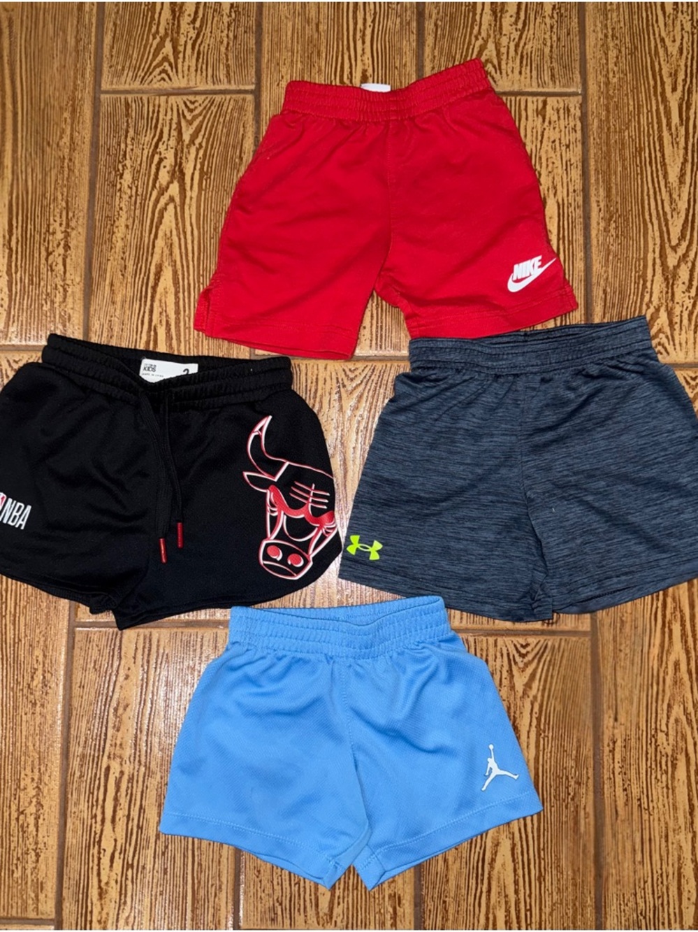 Baby Boy Athletic Shorts Bundle - Nike Jordan NBA Under Armour